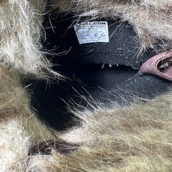 Sorel Joan of Artic suede snow boots Cattail size 8.5 - Picture 9 of 15